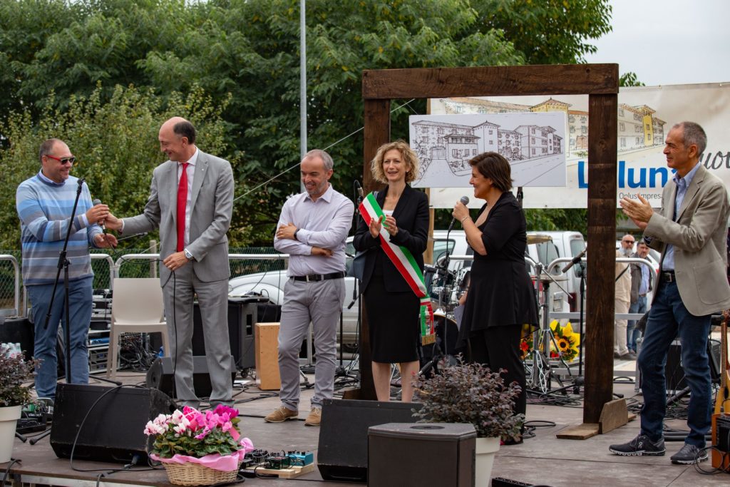 palco inaugurazione 1024x683 - Inaugurata Lalunanuova 2.0: un sogno divenuto realtà