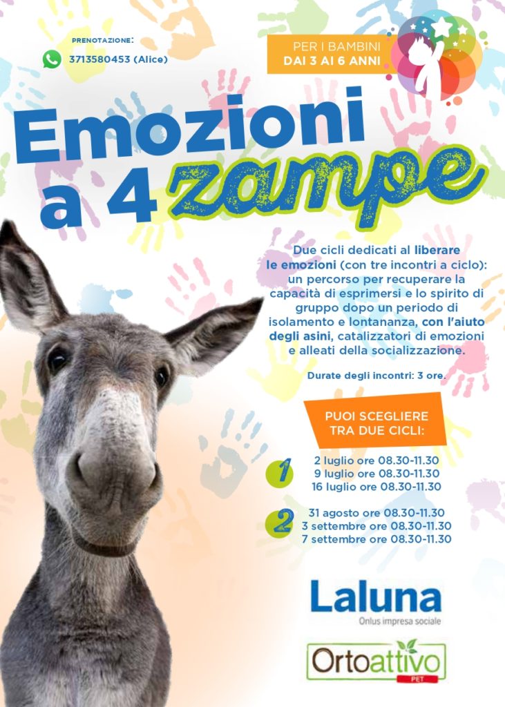 Emozioni 1 731x1024 - Le nostre proposte estive per i più piccoli!