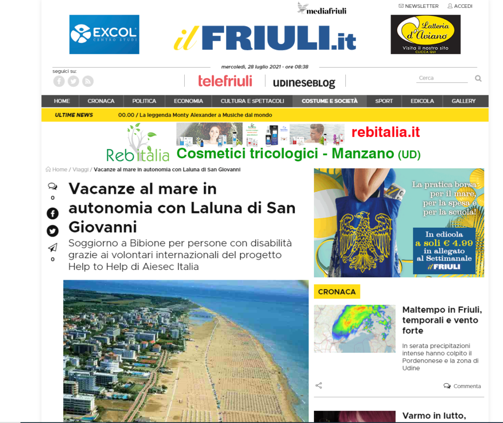 Il Friuli 28.07.2021 Help to Help 1ed 1 1024x862 - Help2Help prima edizione