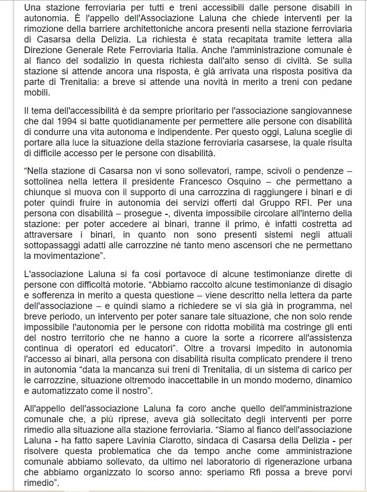 Tele Pordenone 27.10.2021 Barriere architettoniche treno2 - Barriere architettoniche