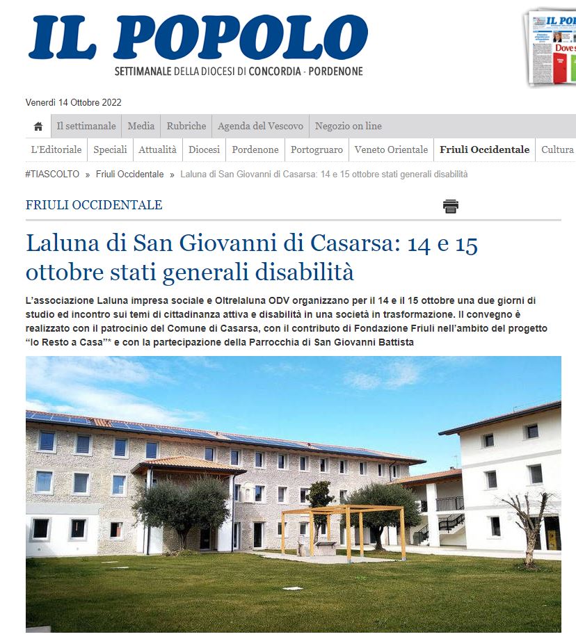 Il Popolo 13.10.2022 1 - Rassegna stampa Stati Generali