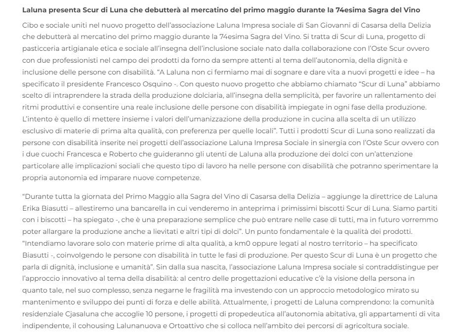 il Pais 29.04.2022 2 - Rassegna Stampa Scur di Luna