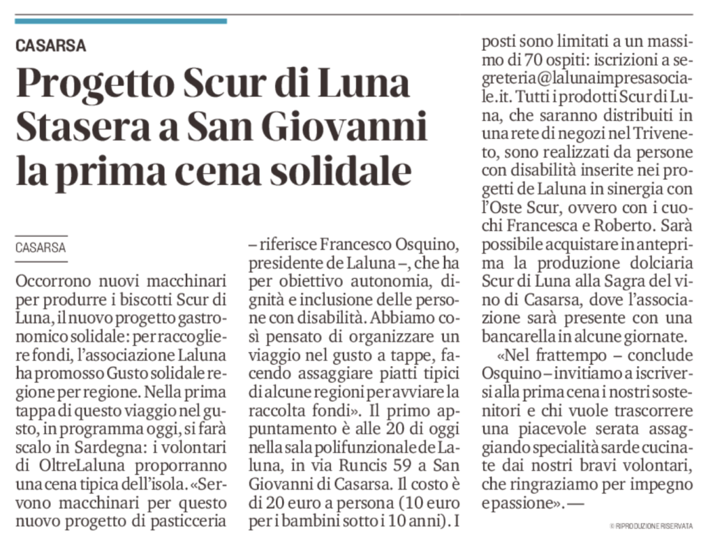 casarsa laluna mv 14 aprile 1024x796 - Rassegna Stampa Gusto Solidale...Regione per Regione!