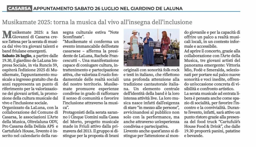 PHOTO 2025 07 19 15 11 03 1024x589 - Rassegna Stampa cs Musikemate 2025
