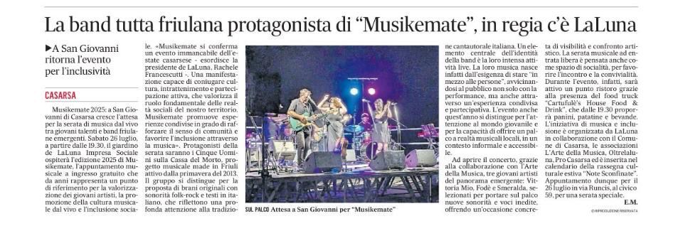 PHOTO 2025 07 22 07 51 38 - Rassegna Stampa cs Musikemate 2025